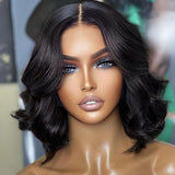 Bob Body Wave 5x5 Glueless Invisible HD Lace