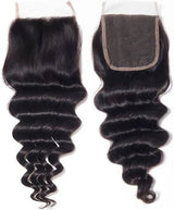 Premium 4x4 Transparent Lace Closures | 100% Virgin Natural Human Hair