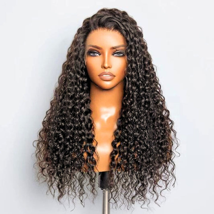 Vera Dolls 100% Human Hair Bohemian Curly 5x5 Invisible HD Lace Long Wig