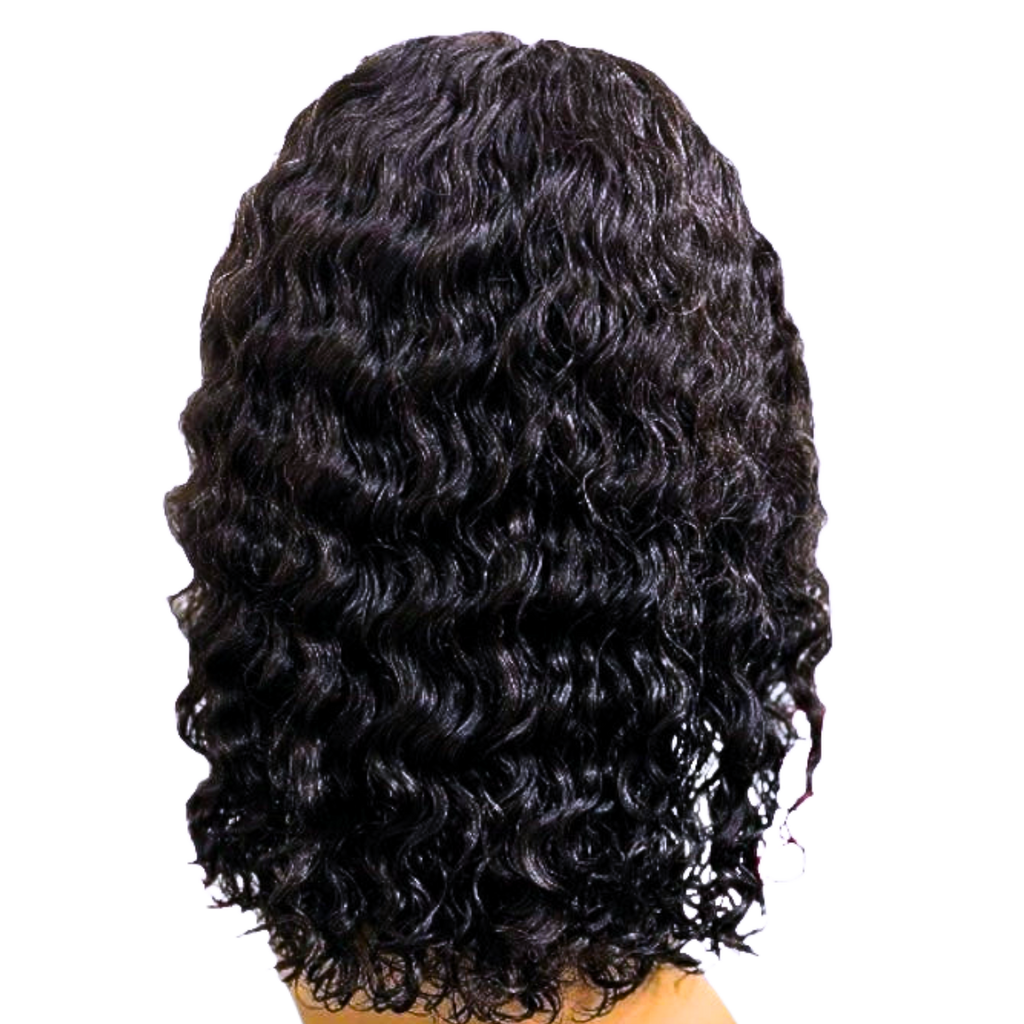 Vera Dolls 180% Density | 13x4 Bob Deep Wave Frontal HD Lace Wig Glueless Free Part Long Wig 100% Human Hair