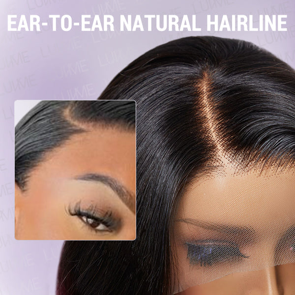 Full Lace Cap Classy Natural Black Body Wave Free Parting  Long Wig 100% Human Hair