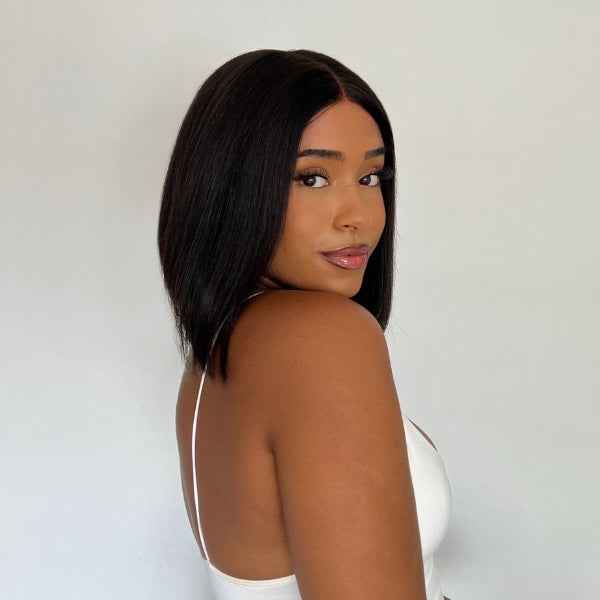 Exclusive Discount | Undetectable Lace Glueless 4x4 Closure Bob Wig | Pre Bleached Knots