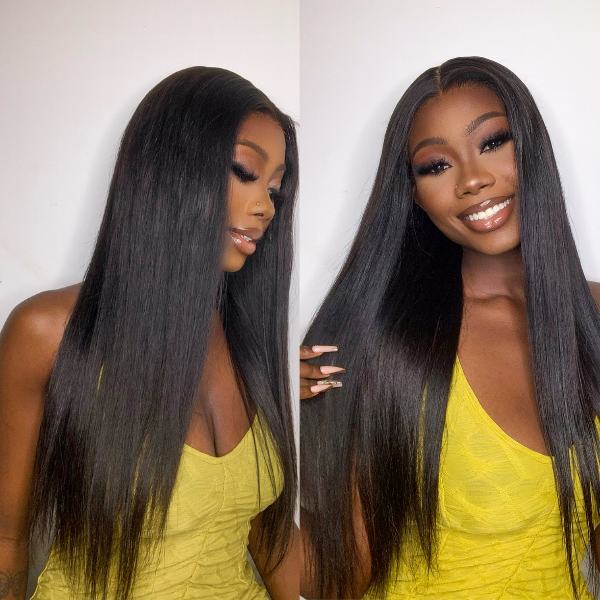 Flash Sale | Vera Dolls Ion Perm Straight Undetectable Glueless 5x5 Closure Lace Wig | Real HD Lace