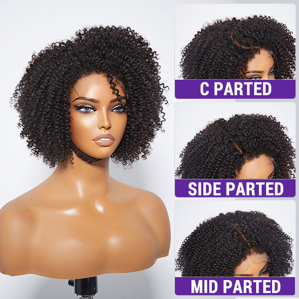 Jerry Curly 5x5 Closure Lace wig | Glueless Wig