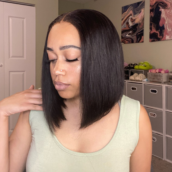 Exclusive Discount | Undetectable Lace Glueless 4x4 Closure Bob Wig | Pre Bleached Knots