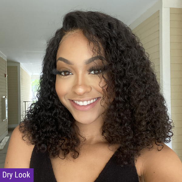 Flash Sale | Kinky Curly Neck Length 5x5 Undetectable Lace Wig | Natural Hairline