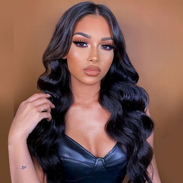 Vera Dolls HD Lace Body Wave Wig Glueless Wig Undetectable Invisible Lace Wig Pre-plucked Human Hair Wig