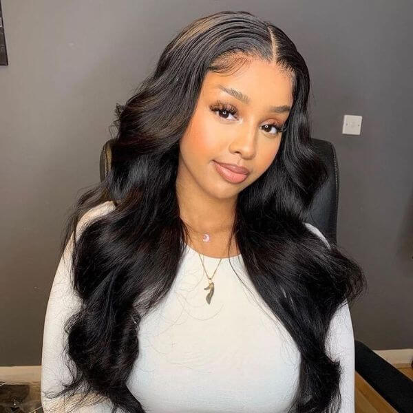 VeraDollshair HD Lace Body Wave Wig Glueless Wig Undetectable Invisible Lace Wig Pre-plucked Human Hair Wig