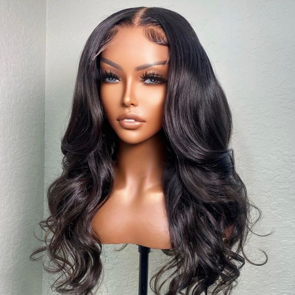 VeraDollshair HD Lace Body Wave Wig Glueless Wig Undetectable Invisible Lace Wig Pre-plucked Human Hair Wig
