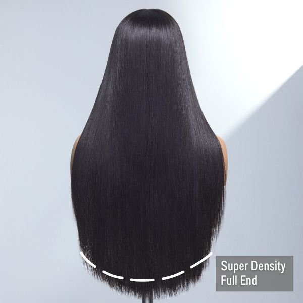 Luxury Choice | Super Density Silky Straight 13x4 Frontal Undetectable HD Lace Long Wig 100% Human Hair