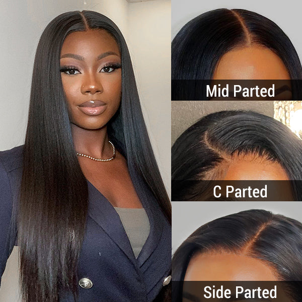 Flash Sale | Vera Dolls Ion Perm Straight Undetectable Glueless 5x5 Closure Lace Wig | Real HD Lace