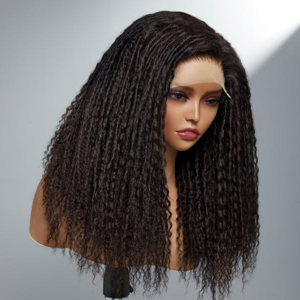 Vera Dolls TWIST | Dreadlock Style 5x5 Closure Lace Glueless Wig Side Part Long Wig 100% Human Hair