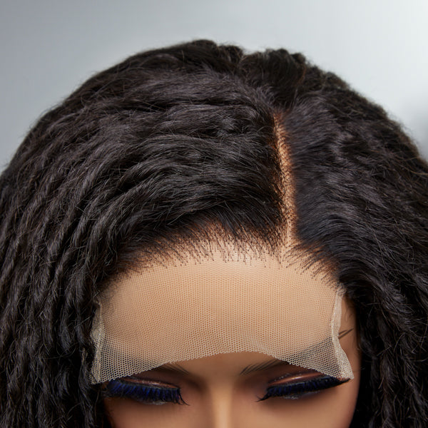 Vera Dolls TWIST | Dreadlock Style 5x5 Closure Lace Glueless Wig Side Part Long Wig 100% Human Hair