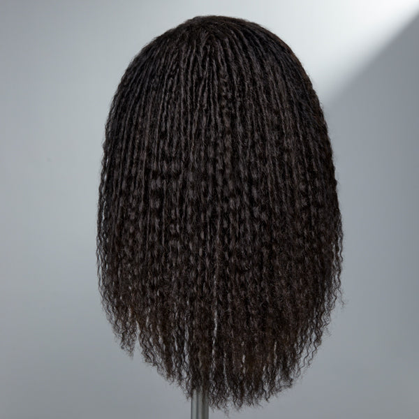 VeraDolls TWIST | Dreadlock Style 5x5 Closure Lace Glueless Wig Side Part Long Wig 100% Human Hair