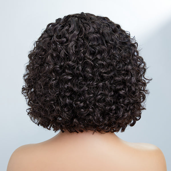 Curly Bob 13X4 Frontal Lace Wig | Glueless wig
