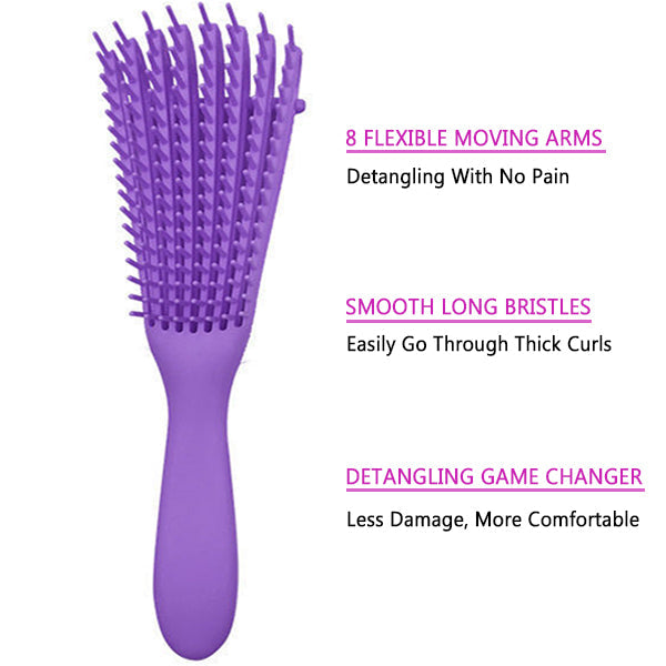 Detangle Brush | Less Damage, More Comfortable