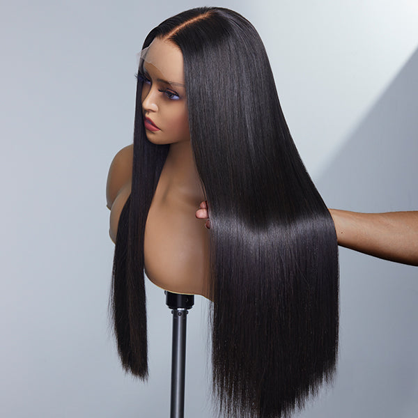 Luxury Choice | Super Density Silky Straight 13x4 Frontal Undetectable HD Lace Long Wig 100% Human Hair