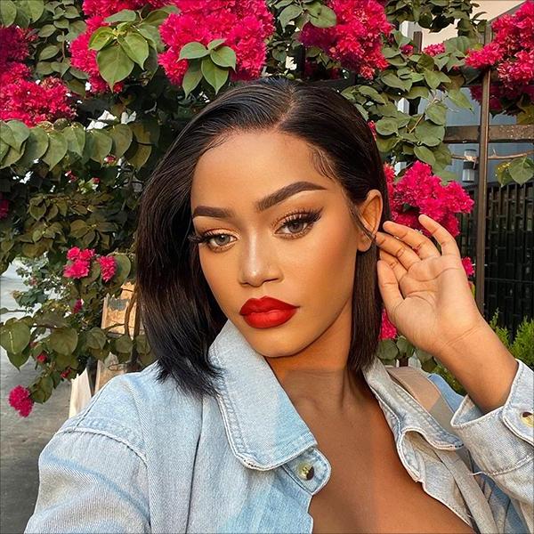 Flash Sale | Super Natural Side Part Glueless Minimalist Lace Bob Wig I Fits All Face Shapes