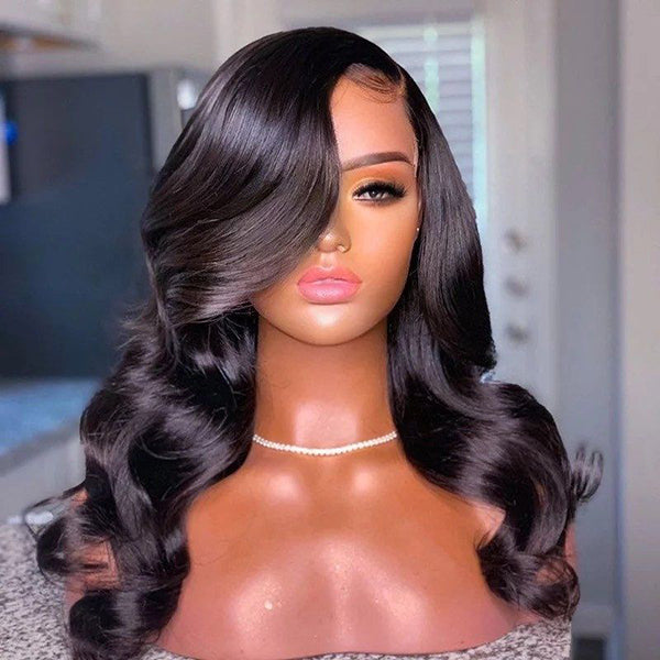 Classy & Gorgeous Body Wave 13x4 Frontal Lace Wig 100% Human Hair | Small Size Cap