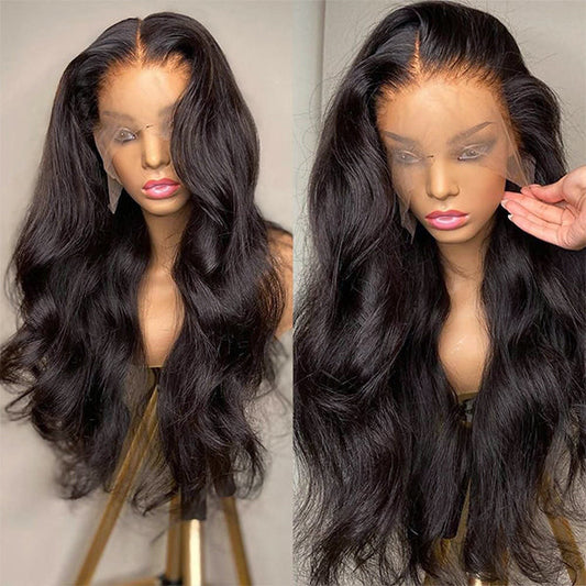 Long Length 13x4 Frontal Undetectable HD Lace Wig 100% Human Hair